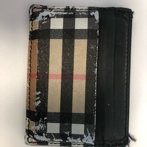 Authentic Burberry Card Holder
